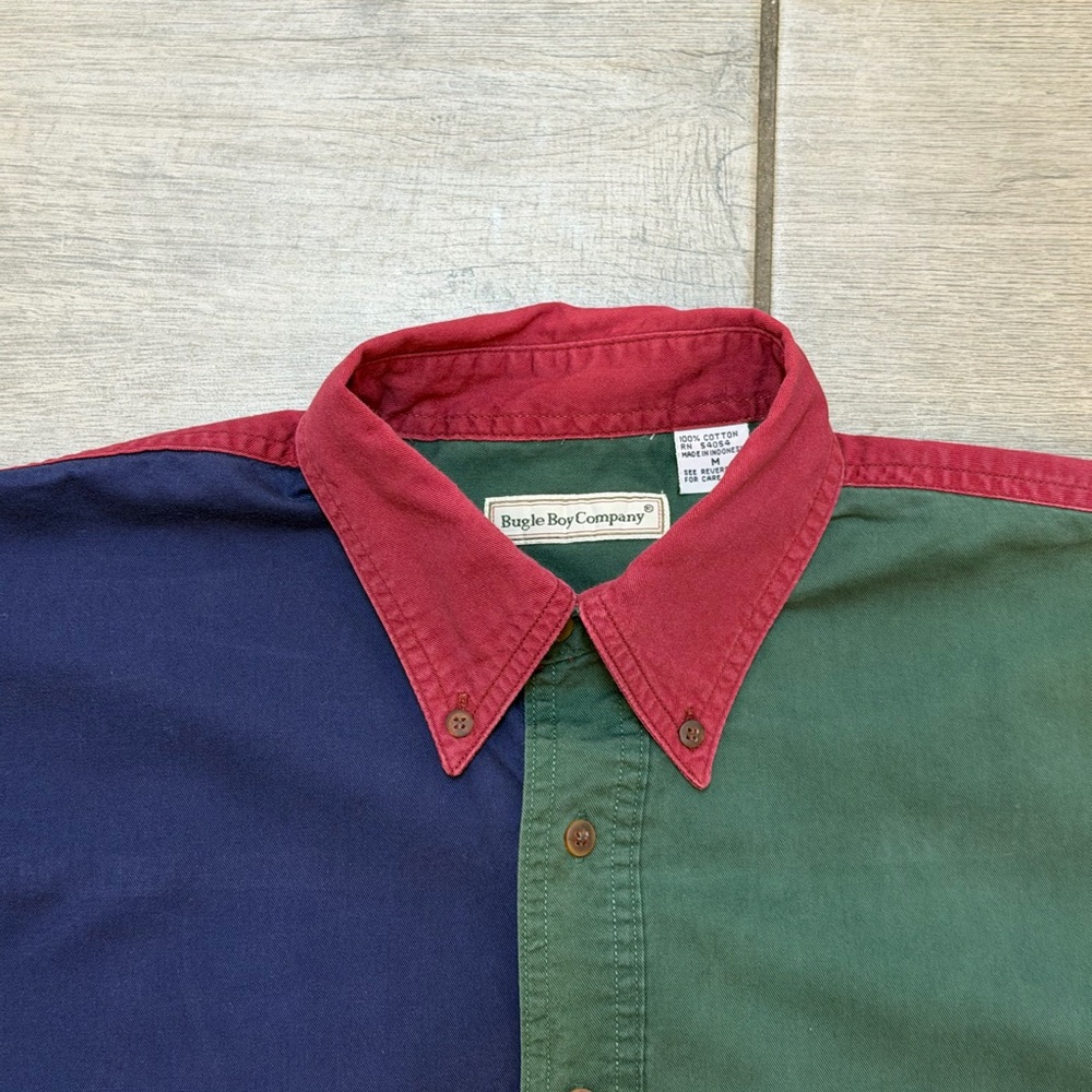Vintage Bugle Boy Button down - image 3